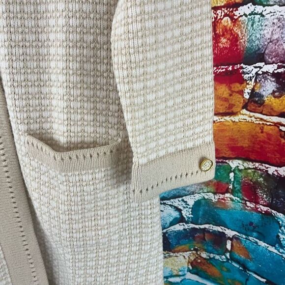Vintage Cream Women's Cardigan Sweater - Picture 4 of 7